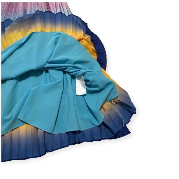 Jonathan Simkhai Annita Halter Dress Capri Blue Size 2 NWT - Picture 12 of 16